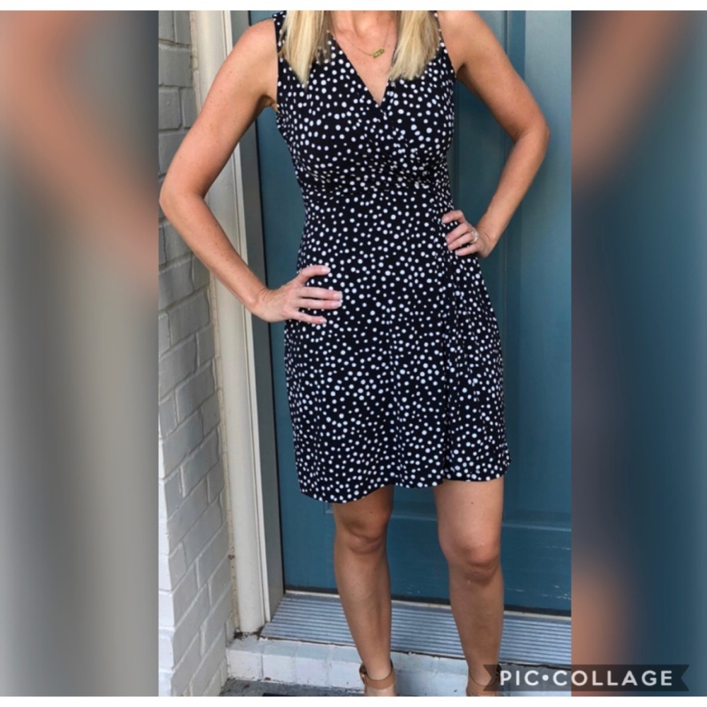 Kaileigh Prius Knit Dress Navy Size S NWT